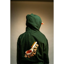 Load image into Gallery viewer, Forest Green Salmon Kaviar Hoodie
